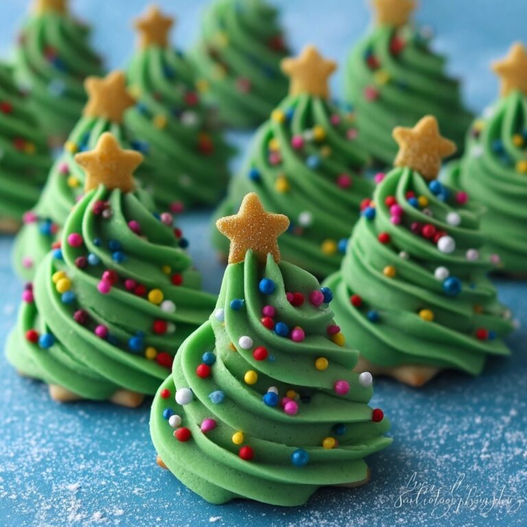 Fudge Christmas Trees Recipe