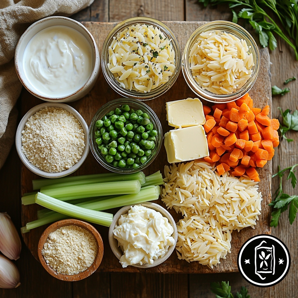 flat lay photography of the main ingredients for a super moist gingerbread cake, arranged neatly on a clean white surface: 2 ½ cups all-purpose flour in a clear glass bowl with soft powdery texture, 1 ½ teaspoons baking soda in a small white ceramic spoon, ground spices – 1 teaspoon ginger, 1 teaspoon cinnamon, ½ teaspoon nutmeg, ½ teaspoon cloves arranged in tiny white ramekins showcasing warm brown and beige tones with fine textures, ½ teaspoon salt in a small wooden scoop, 1 cup rich dark amber unsulfured molasses in a small jar with glossy surface, 1 cup white granulated sugar in a glass jar sparkling with fine crystals, ⅓ cup golden vegetable oil in a round glass measuring cup catching light, 1 cup hot water steaming gently in a clear heatproof glass, 2 large brown eggs with smooth shells, 1 teaspoon vanilla extract in a tiny amber bottle with a dropper, all items spaced evenly yet invitingly with natural light casting soft shadows, subtle rustic wooden accents and a linen napkin nearby for warmth and texture, minimalistic and bright background emphasizing warm autumnal colors and cozy seasonal vibe, overhead shot, top down view, flat lay photography, professional food styling --ar 1:1 --q 2 --s 750 --v 6.1