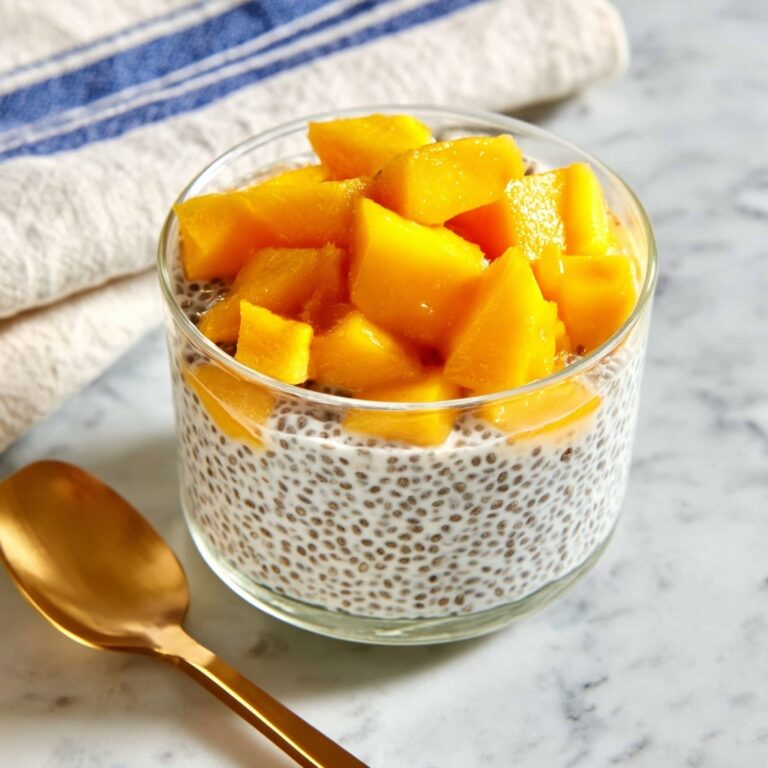 Mango Coconut Chia Pudding Recipe