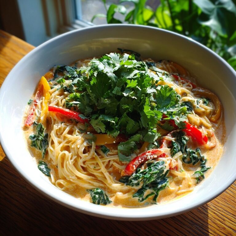 Spicy Coconut Noodles Recipe