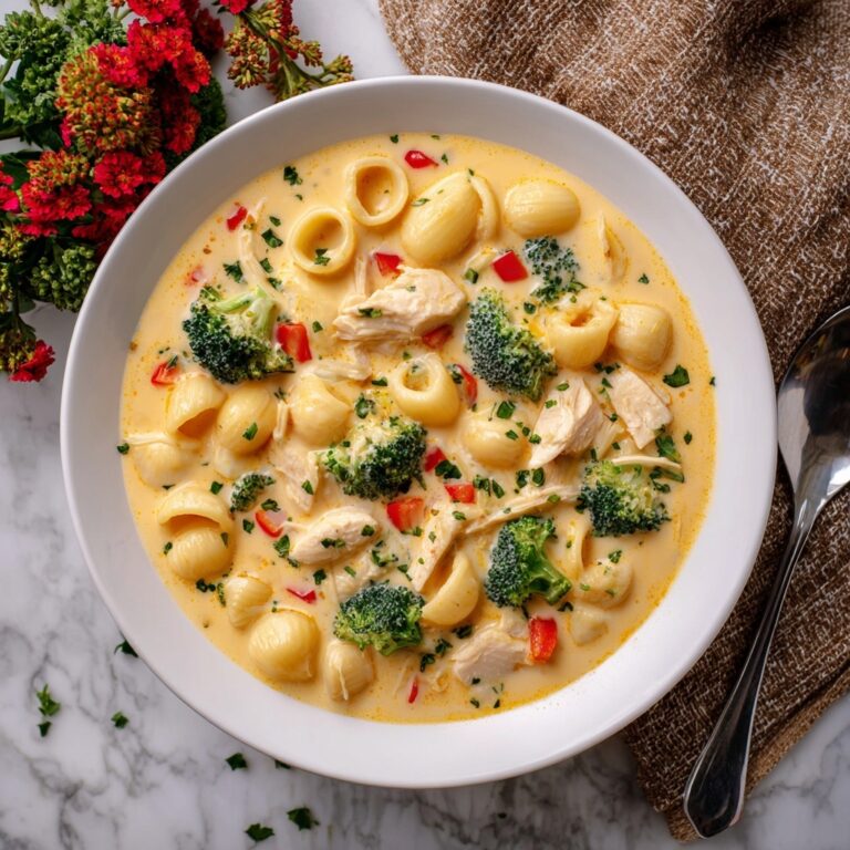 Mac & Cheese Chicken Soup Recipe