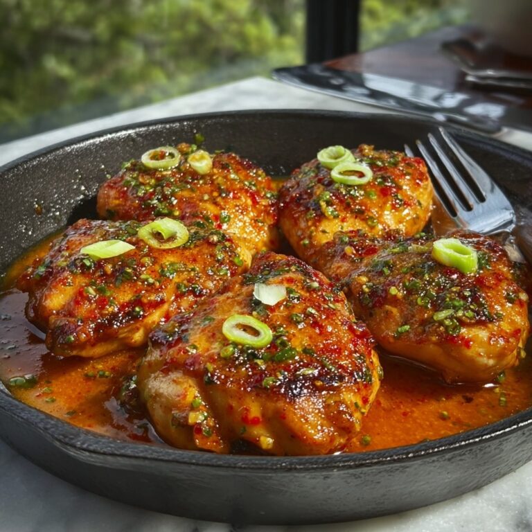 Chicken Diablo: Easy Sweet and Spicy Skillet Dinner Recipe