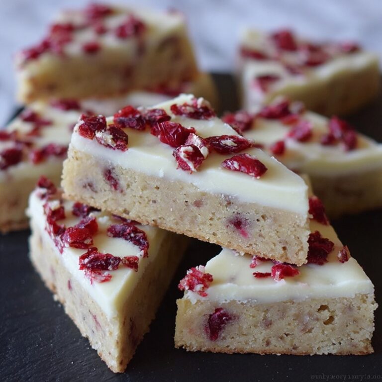 Cranberry Bliss Bars Recipe