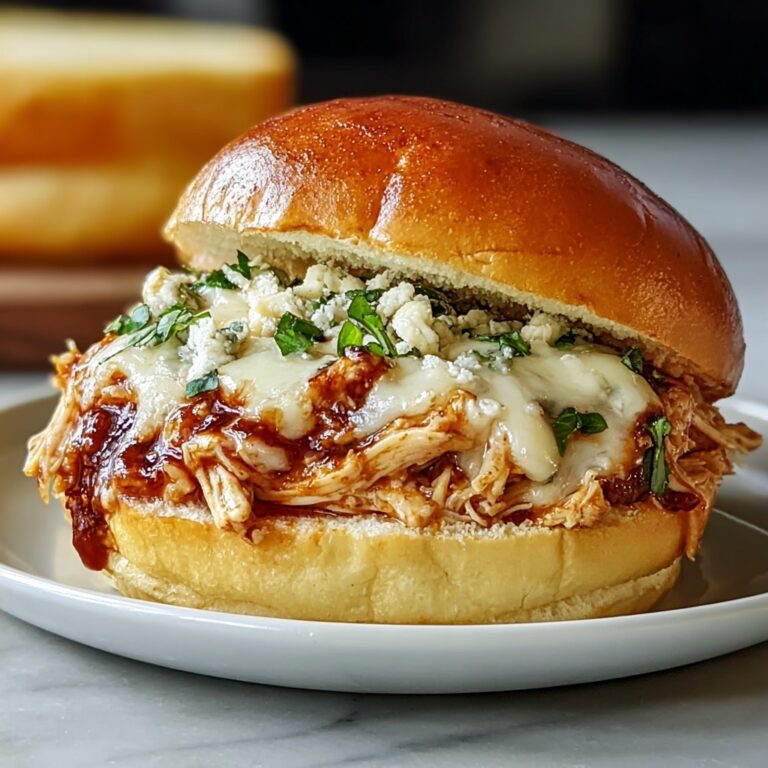 Chicken Alfredo Sloppy Joes Recipe