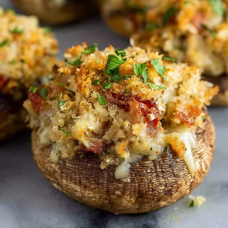 Crab Stuffed Mushrooms Recipe