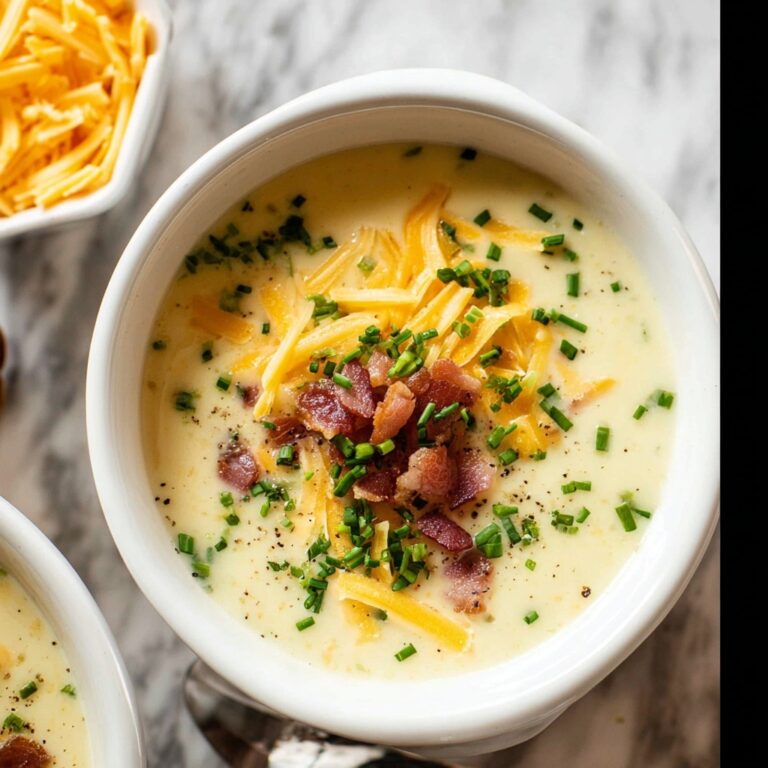 Slow Cooker Loaded Baked Potato Soup Recipe