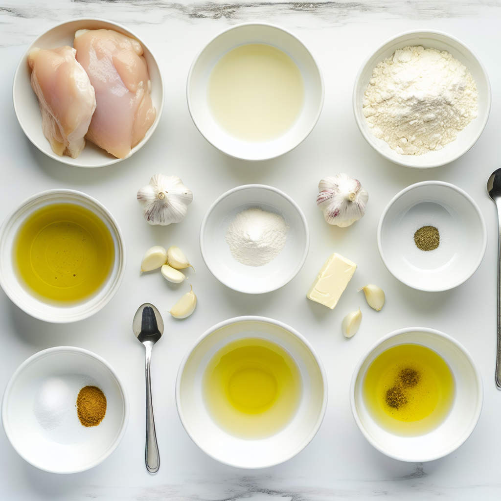 Creamy Garlic Chicken Recipe - Recipe Image