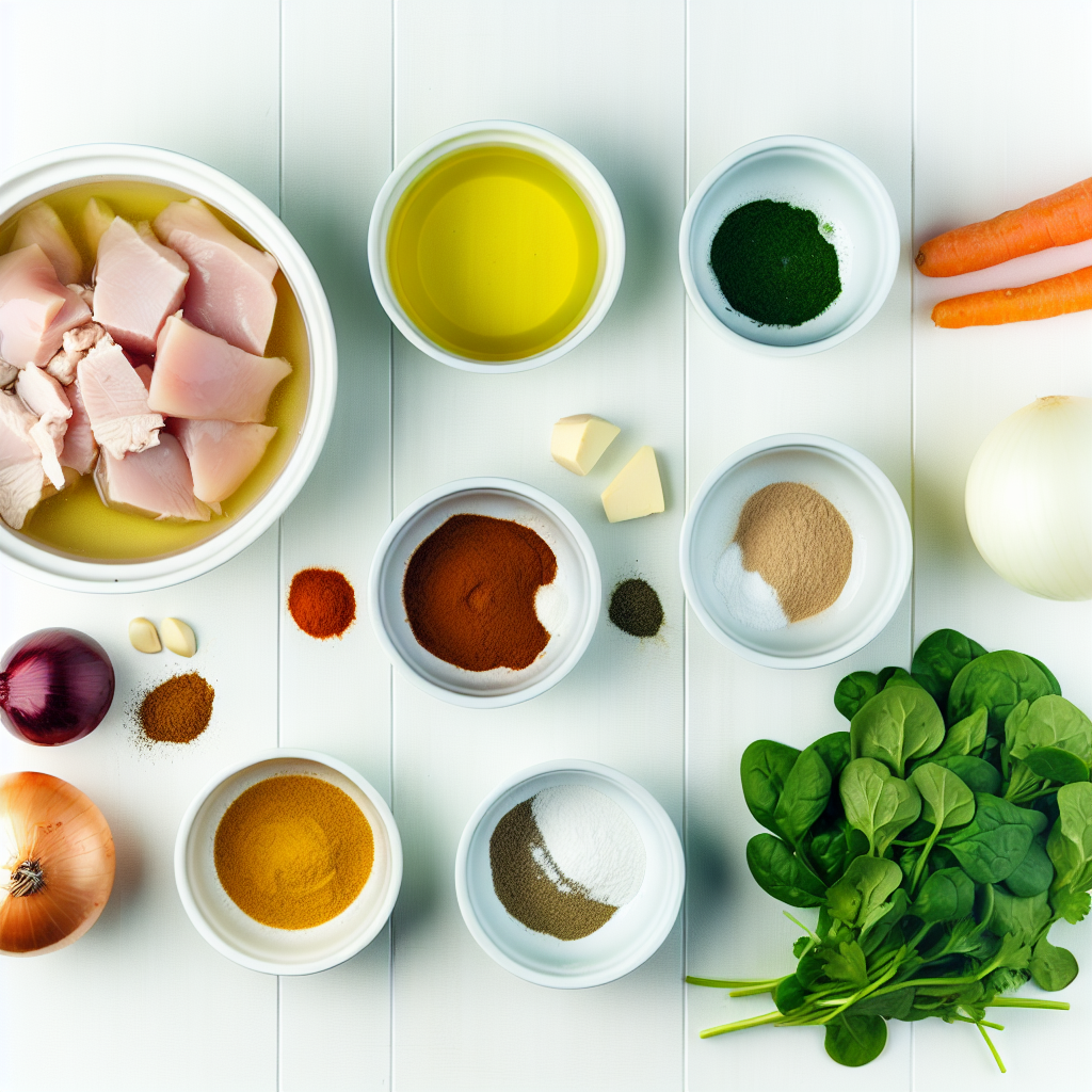 Chunky Turkey Spinach Soup Recipe - Recipe Image