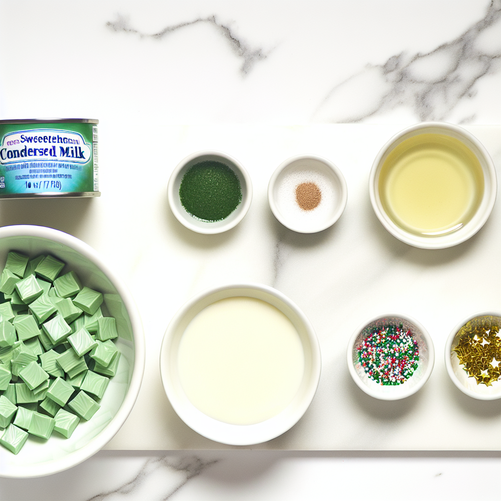 Fudge Christmas Trees Recipe - Recipe Image