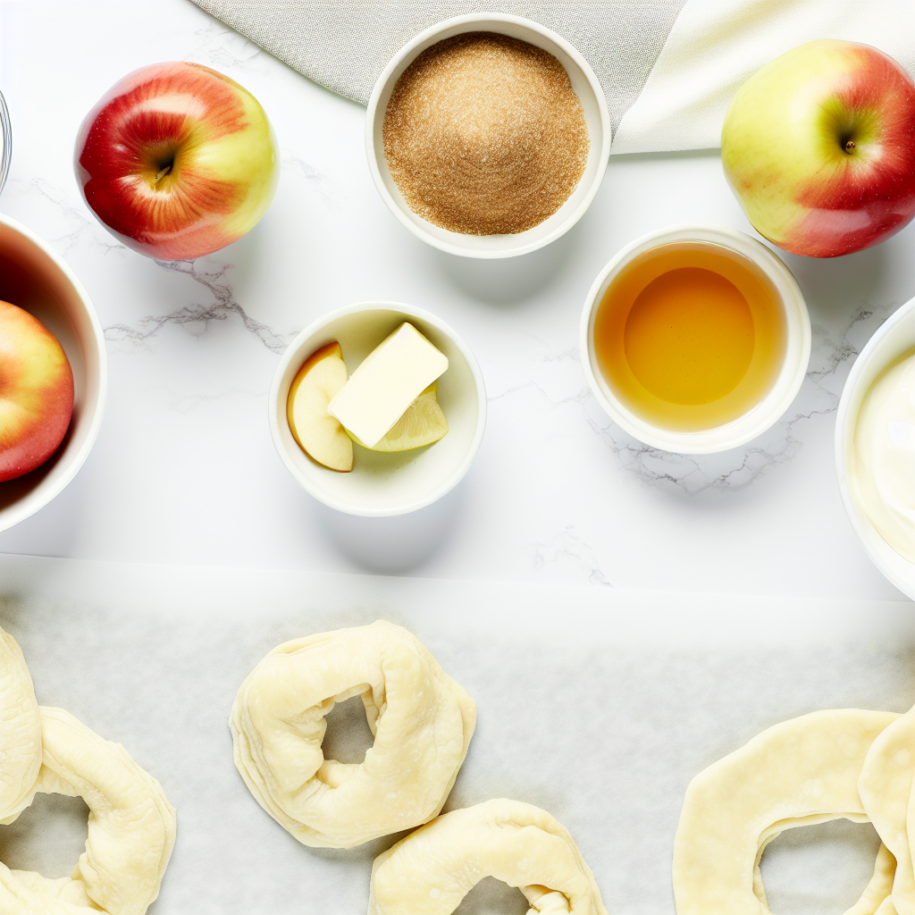 Apple Pastry Rings Recipe - Recipe Image