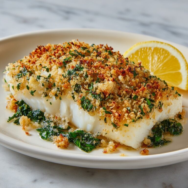 Easy Baked Haddock Recipe with Breadcrumb Topping Recipe