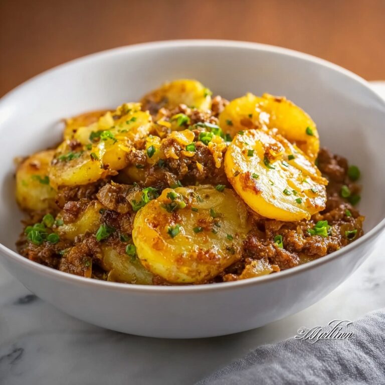 Crockpot Hamburger Potato Casserole Recipe