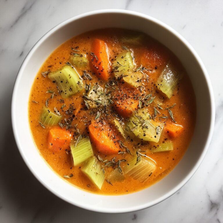 Carrot and Celery Soup Recipe