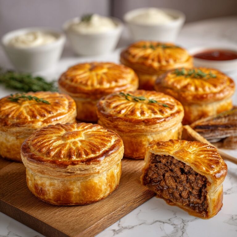 British Beef Meat Pies Recipe