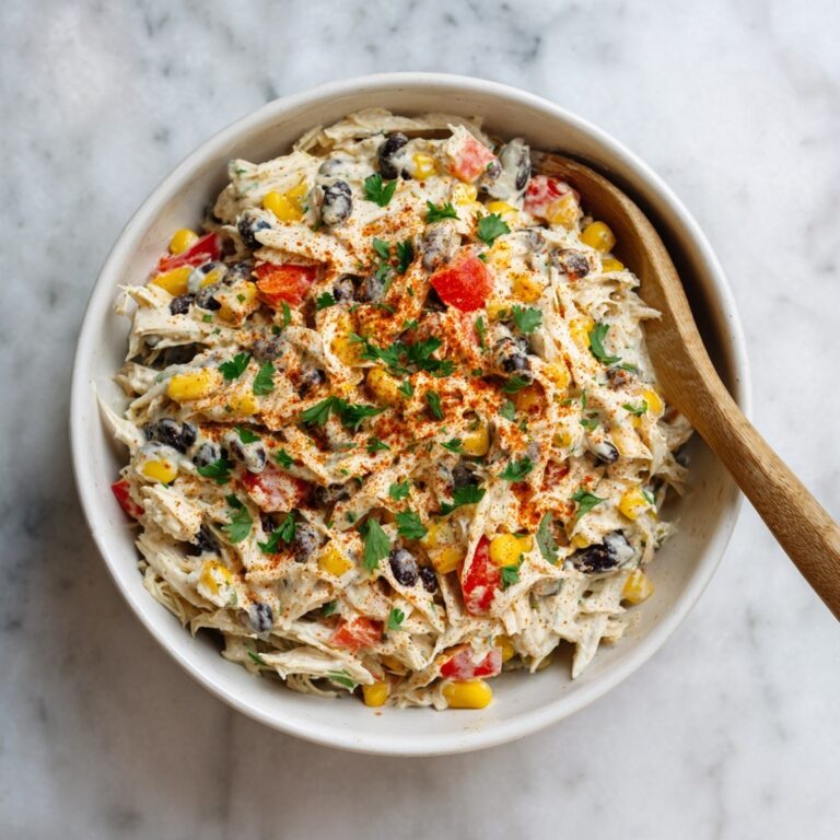 High Protein Southwest Chicken Salad Recipe