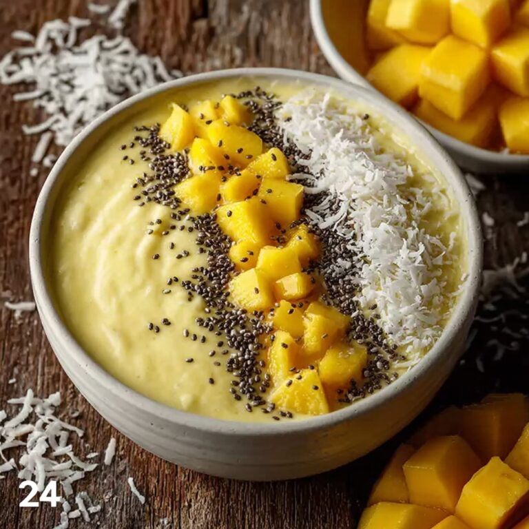Vegan Mango Smoothie Bowl Recipe