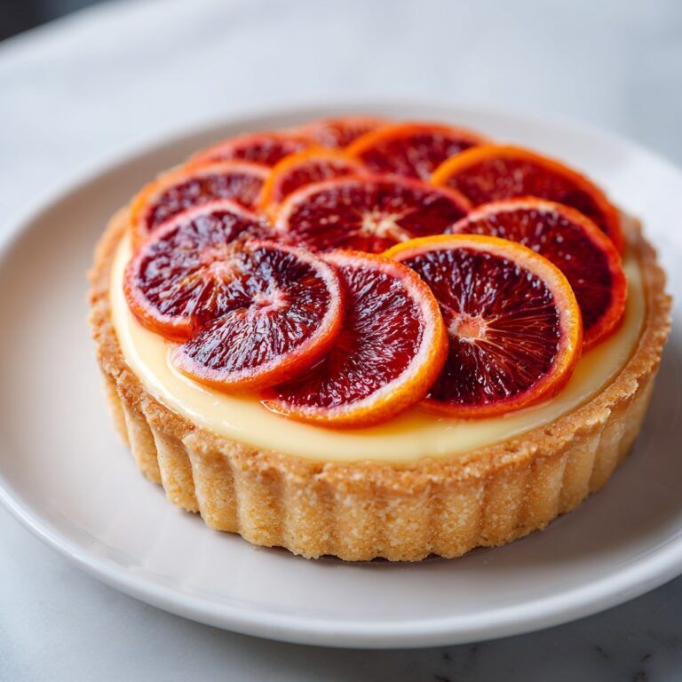 Blood Orange Tarts with Vanilla Custard Recipe