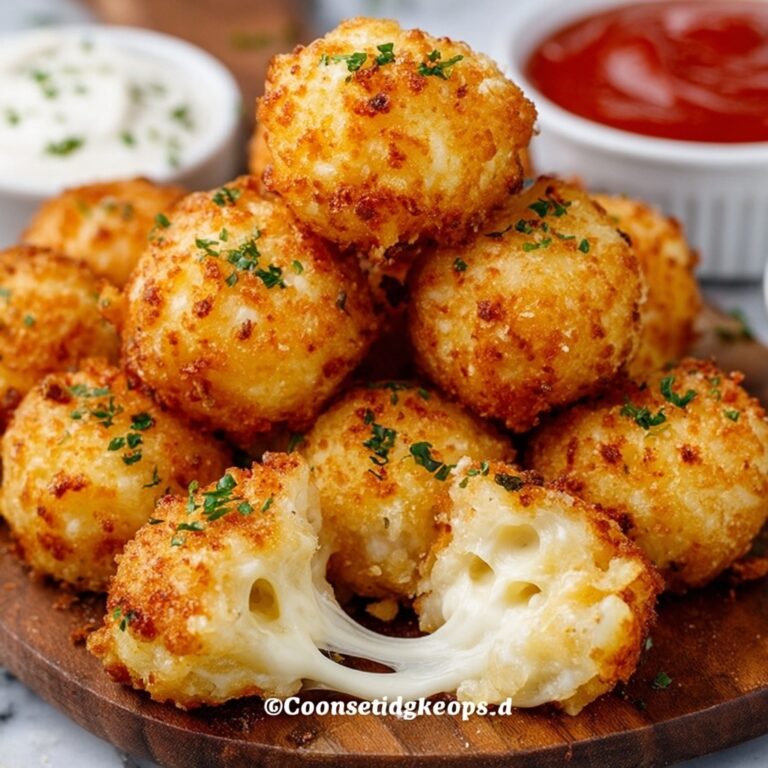 Cheesy Mashed Potato Puff Bites Recipe