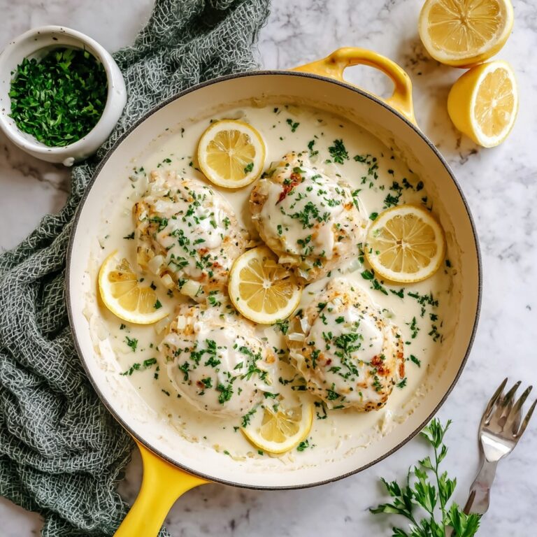 Creamy Lemon Chicken Recipe