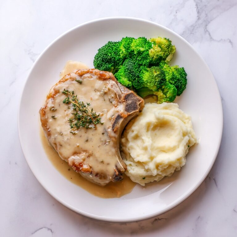 Baked Pork Chops with Savory Gravy Recipe