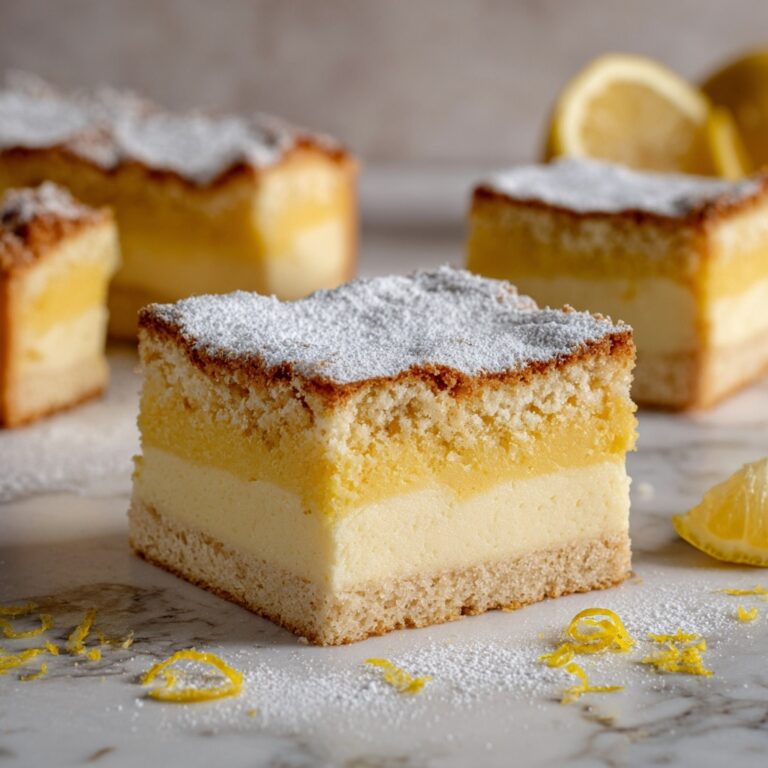 Lemon Custard Cake Recipe