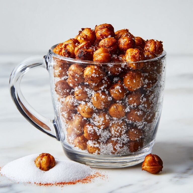 Cinnamon Sugar Roasted Chickpeas Recipe