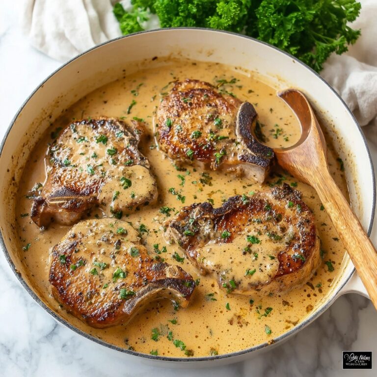 Garlic Parmesan Pork Chops Recipe