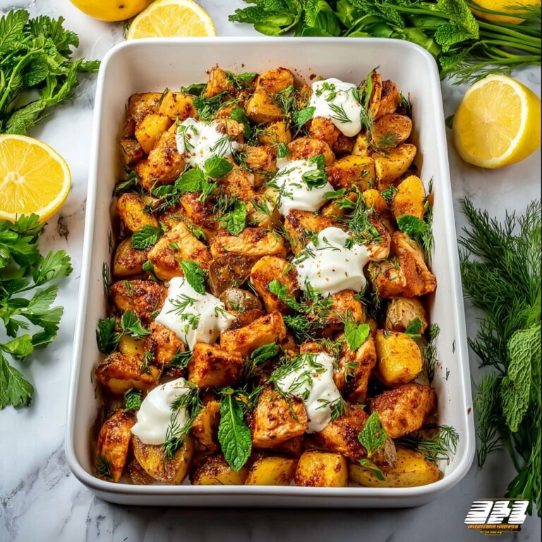 Harissa Chicken and Potatoes Recipe