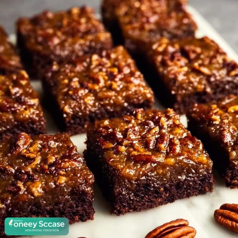 Buttery Pecan Pie Brownies Recipe