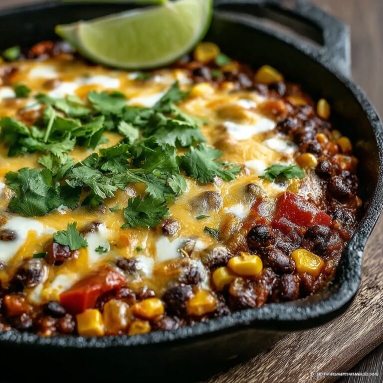 Crazy Simple Black Bean and Corn Taco Skillet (One Pan, Big Flavor) Recipe