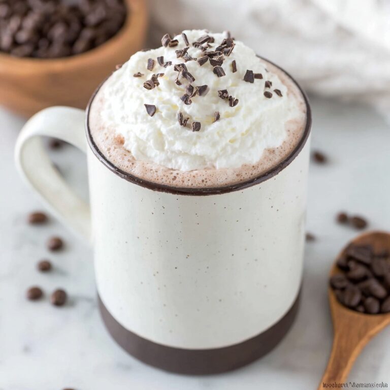 Homemade Mocha Latte Recipe