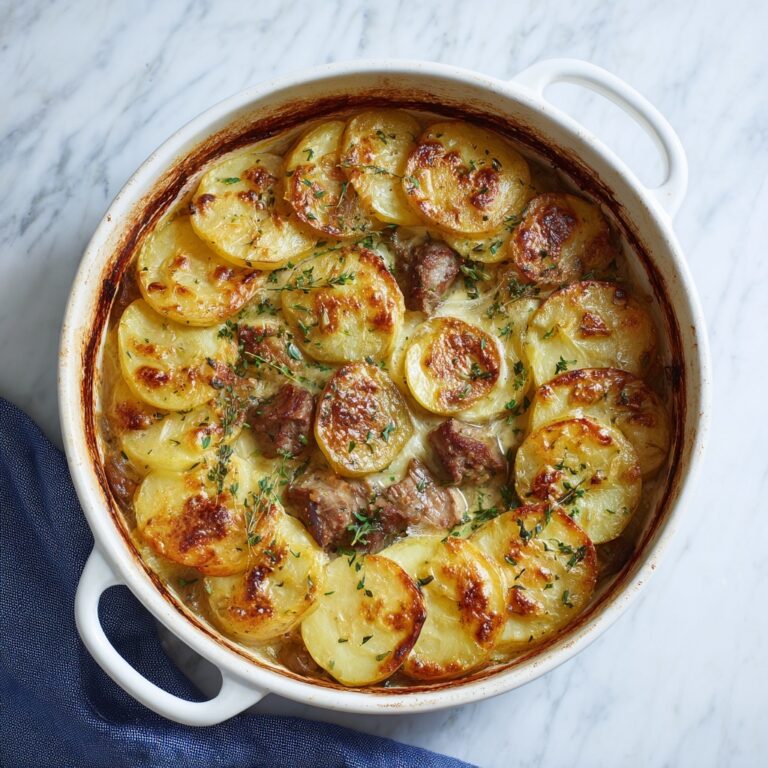 Hearty Irish Coddle: A Classic One-Pot Potato Stew with Bacon, Sausage, and Onions Recipe