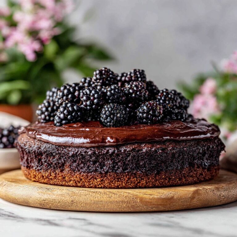 Blackberry Velvet Gothic Cake: A Dark, Lush Dessert Dream Recipe