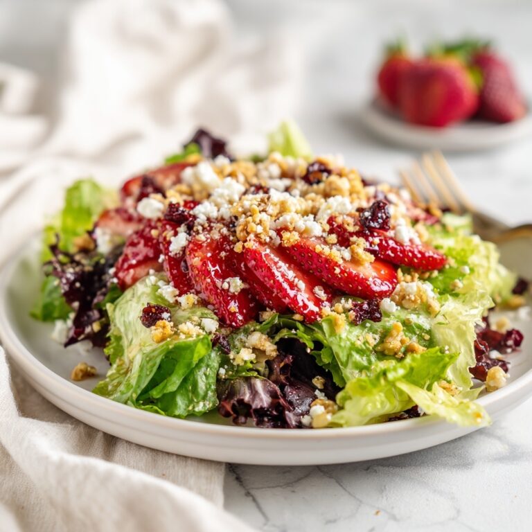 Strawberry Spring Mix Salad Recipe