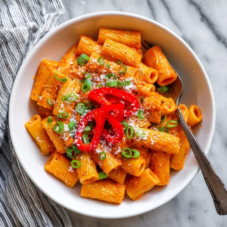 Creamy Roasted Red Pepper Pasta Sauce Recipe