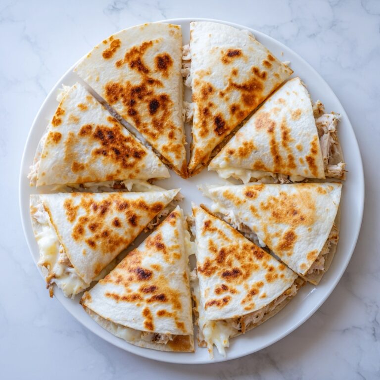 Lazy Chicken Quesadillas Recipe