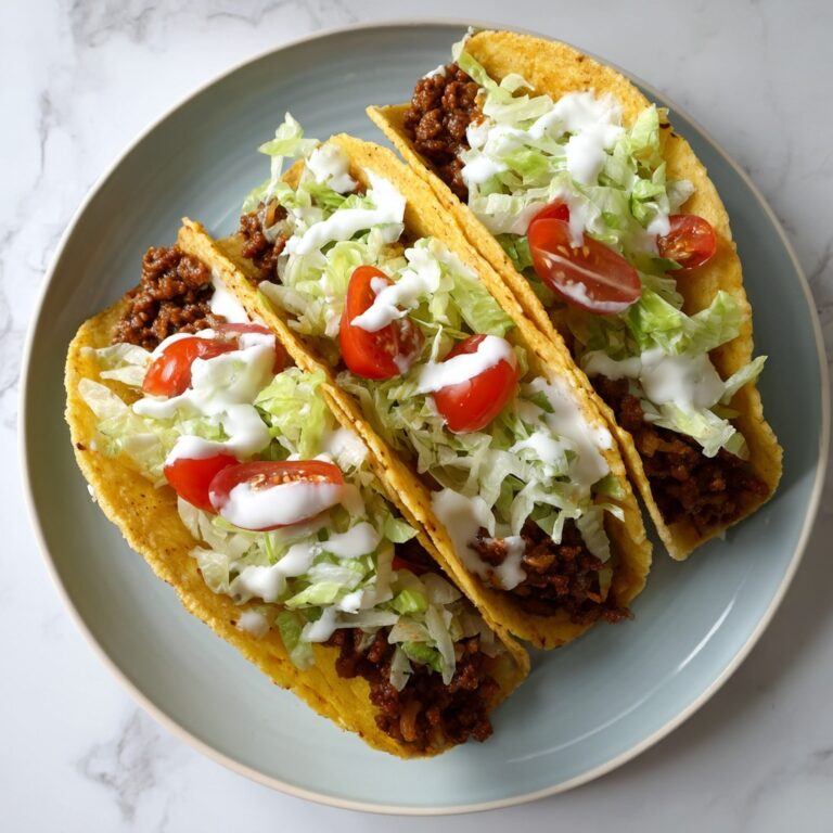 Smash Burger Tacos Recipe