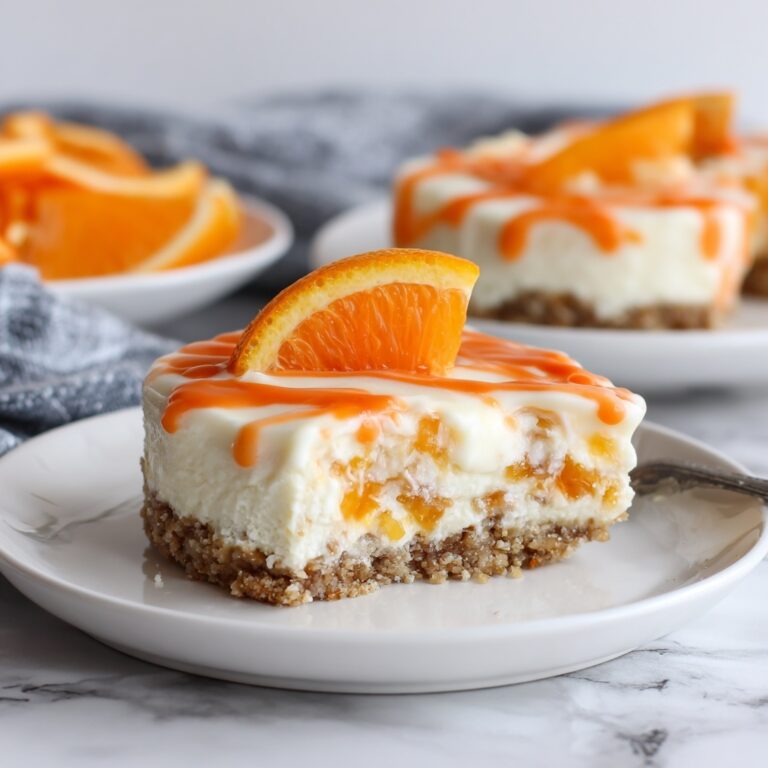 No-Bake Orange Creamsicle Cheesecake Recipe