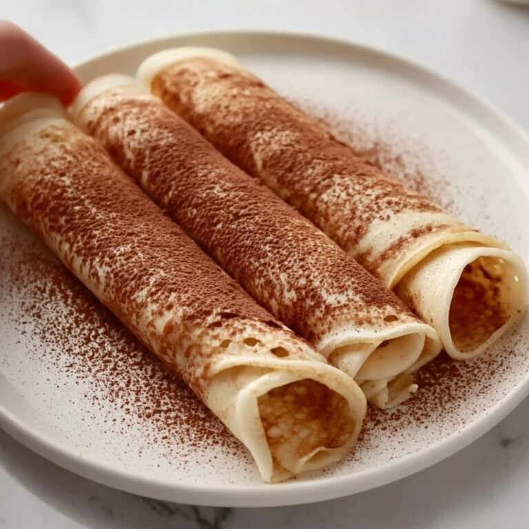 Cinnamon Roll Protein Crepes Recipe