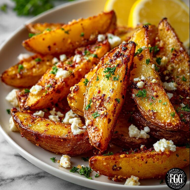 Greek Potato Wedges Recipe