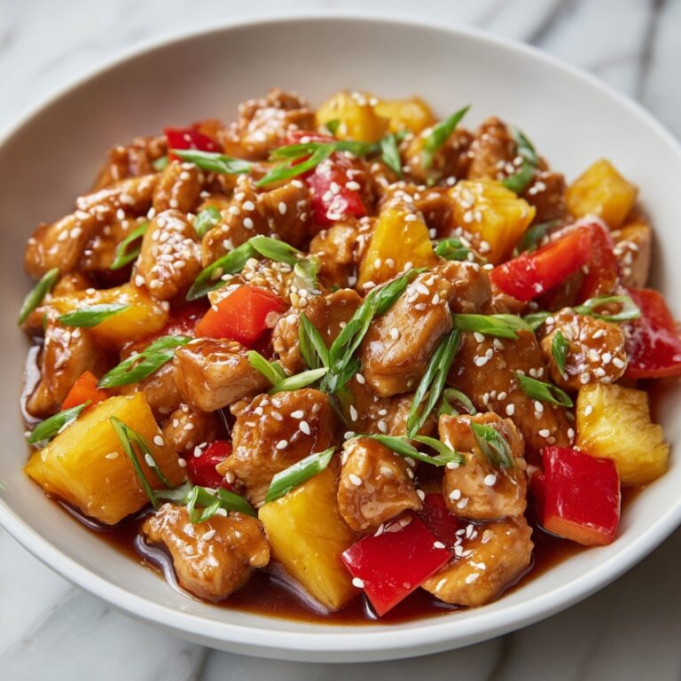 Air Fryer Pineapple Chicken Recipe