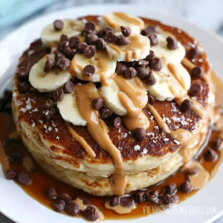 Peanut Butter Cup Protein Pancake Bowl Recipe