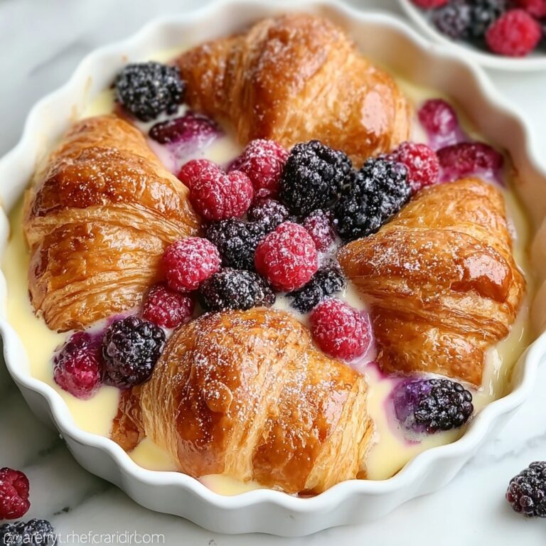 Berry Croissant Breakfast Bake – Easy 25-Minute Delight Recipe
