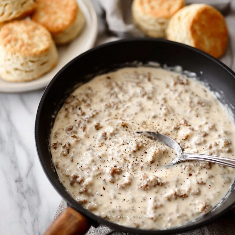 Easy Sausage Gravy Recipe