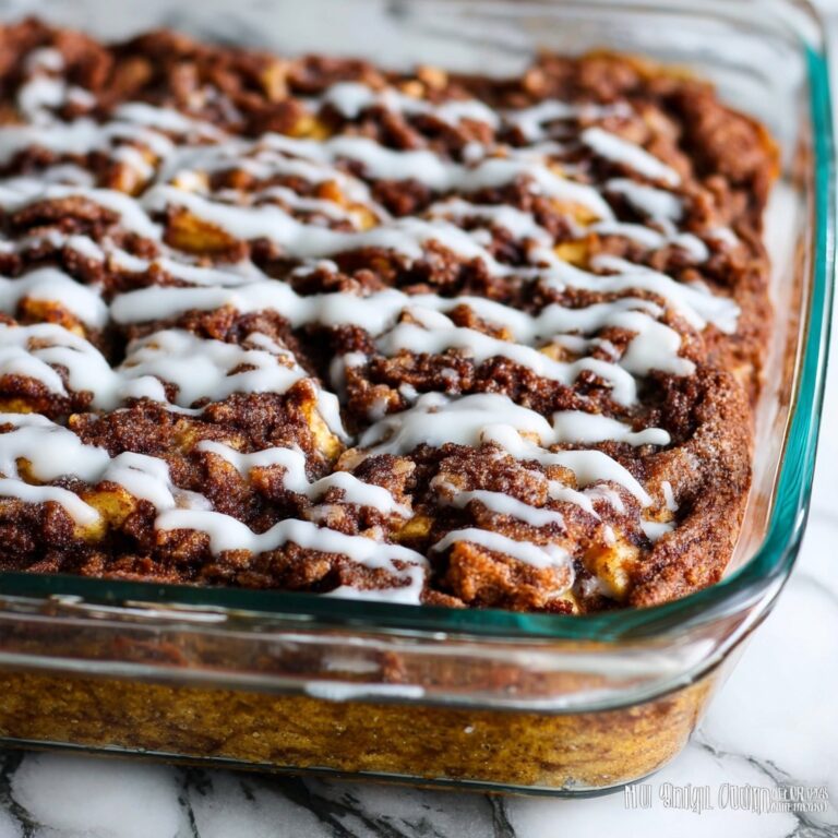 Banana Cinnamon Roll Cake Recipe