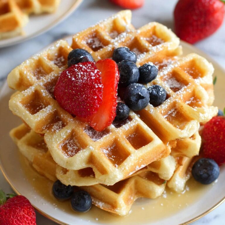 Cottage Cheese Waffles Recipe