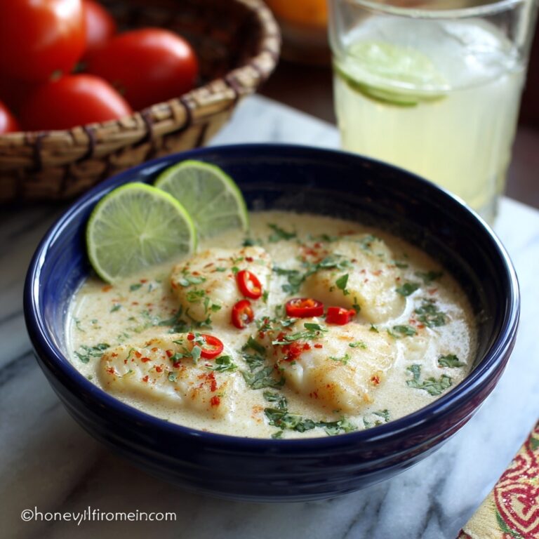 Creamy Coconut White Fish Stew Recipe