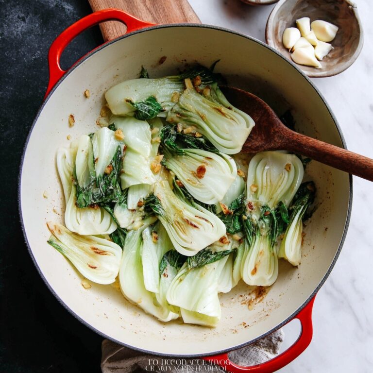 Quick & Simple Sautéed Bok Choy With Garlic Recipe