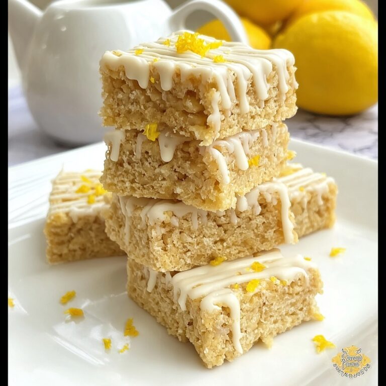Lemon Rice Krispy Treats Recipe