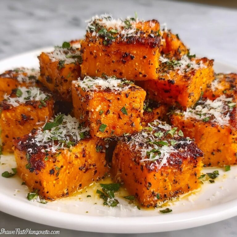 Roasted Sweet Potatoes with Garlic and Parmesan Recipe